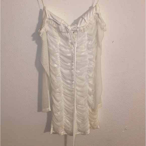 Fashion Nova Mesh Mini Dress - Picture 4 of 7